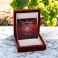 Lucky In Love Necklace:To My Granddaughter