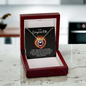 Lucky In Love Necklace: To My Gorgeous Wife
