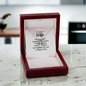 Lucky In Love Necklace: To My Beautiful Wife Distance Never Separate