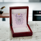 Lucky In Love Necklace:To My Daughter Love Your Dad