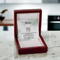Lucky In Love Necklace: To My Mom Love Your Son