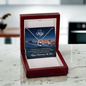 Lucky In Love Necklace:To My Wife Happy Anniversary My Love