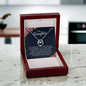 Lucky In Love Necklace: To My Daughter