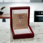Lucky In Love Necklace:To My Best Friend Never Far Apart