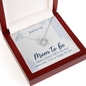 Lucky In Love Necklace: Just to Day Mom to Be
