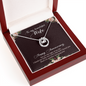 Lucky In Love Necklace: To My Beautiful Wife Happy Anniversary