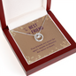 Lucky In Love Necklace:To My Best Friend Never Far Apart