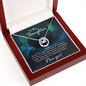 Lucky In Love Necklace: To My Daughter I Love You