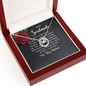 Lucky In Love Necklace:To My Soulmate Love Your Husband