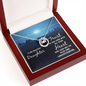 Lucky In Love Necklace: To My Beautiful Daughter Trust In The Lord