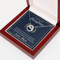 Lucky In Love Necklace: To My Beautiful Daughter Love Mum