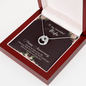 Lucky In Love Necklace: To My Beautiful Wife Happy Anniversary