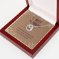 Lucky In Love Necklace:To My Best Friend Never Far Apart