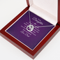 Lucky In Love Necklace:To My Daughter You Are Braver Love Dad