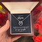 Lucky In Love Necklace:To My Bonus Love Your Daughter