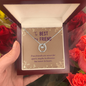 Lucky In Love Necklace:To My Best Friend Never Far Apart