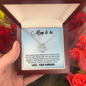 Lucky In Love Necklace:Mom To Be Love Your Husband