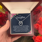 Lucky In Love Necklace: To My Daughter