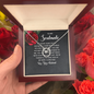 Lucky In Love Necklace:To My Soulmate Love Your Husband