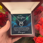 Lucky In Love Necklace: To My Daughter I Love You