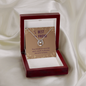 Lucky In Love Necklace:To My Best Friend Never Far Apart
