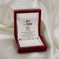 Lucky In Love Necklace:To My Best Friend Standing By My Side