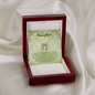Lucky In Love Necklace:To My Daughter
