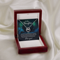 Lucky In Love Necklace: To My Daughter I Love You