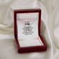 Lucky In Love Necklace: To My Beautiful Wife Distance Never Separate