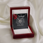 Lucky In Love Necklace:To My Soulmate Love Your Husband