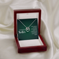 Lucky In Love Necklace:To My Beautiful Sister You'er My Best Friend