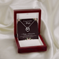 Lucky In Love Necklace: To My Beautiful Wife Happy Anniversary