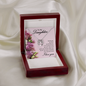 Lucky In Love Necklace:To My Daughter I Love You