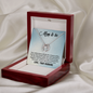 Lucky In Love Necklace:Mom To Be Love Your Husband