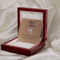 Lucky In Love Necklace:To My Best Friend Never Far Apart