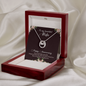 Lucky In Love Necklace: To My Beautiful Wife Happy Anniversary