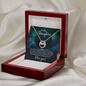 Lucky In Love Necklace: To My Daughter I Love You