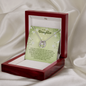 Lucky In Love Necklace:To My Daughter