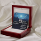 Lucky In Love Necklace: To My Beautiful Daughter Trust In The Lord