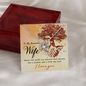 Lucky In Love Necklace: To My Beautiful Wife House And Wealth