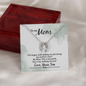 Lucky In Love Necklace: To My Mom Love Your Son
