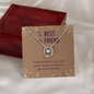 Lucky In Love Necklace:To My Best Friend Never Far Apart