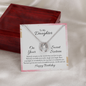 Lucky In Love Necklace:To My Daughter Happy Birthday Sweet 16