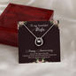 Lucky In Love Necklace: To My Beautiful Wife Happy Anniversary