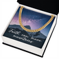 Cuban Link Chain: Men's Faith Can Move Mountains
