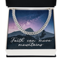 Cuban Link Chain: Men's Faith Can Move Mountains