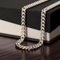 Cuban Link Chain: Men's Faith Can Move Mountains