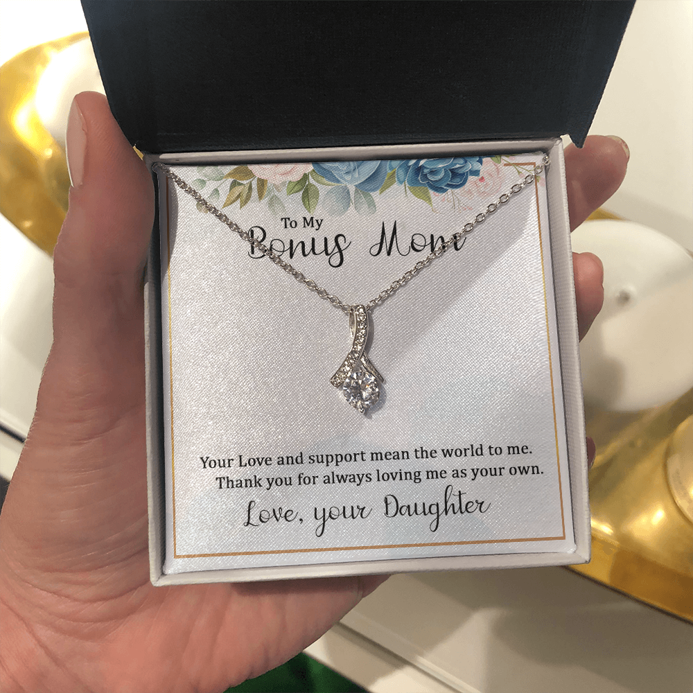 Alluring Beauty Necklace :To My Bonus Mom