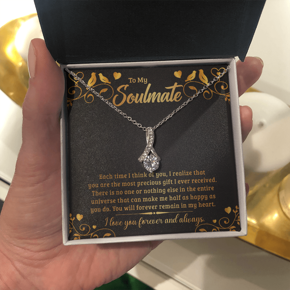 Alluring Beauty Necklace : I Love You Forever and Always