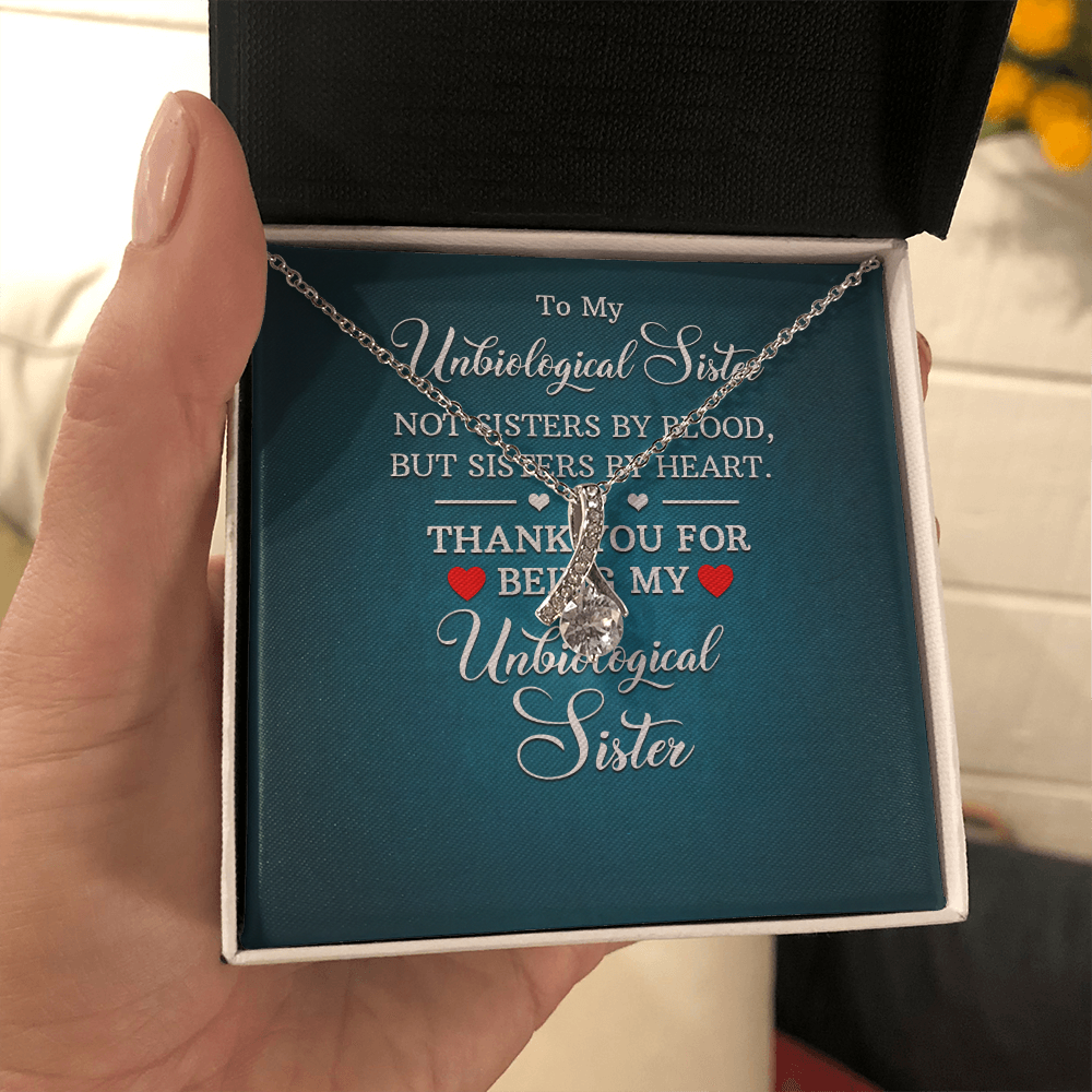 Alluring Beauty Necklace:To My Unbiological Sister